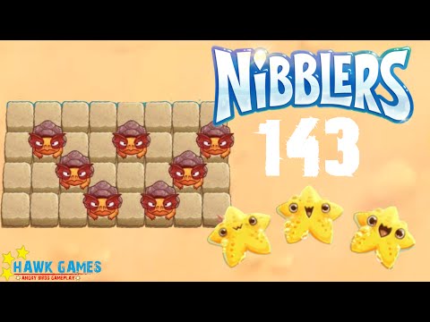 Nibblers - 3 Stars Walkthrough Level 143