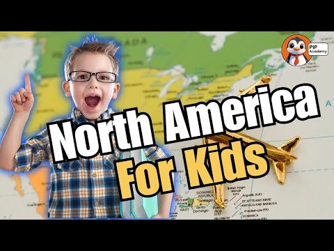 Amazing North America Facts! Interactive Geography Game for Kids!