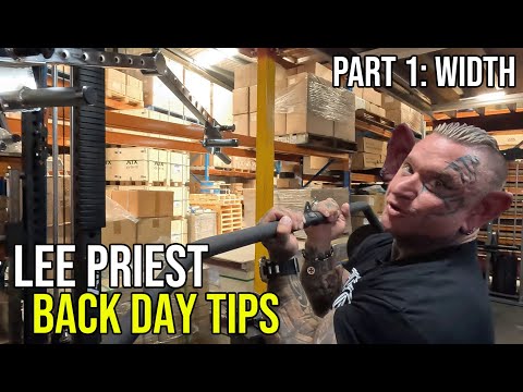 LEE PRIEST: Lat Pulldowns DONE RIGHT!