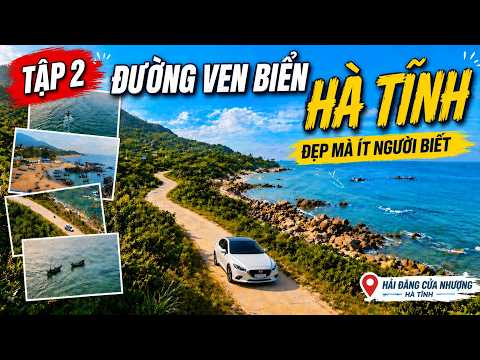 Cung đường ven biển Hà Tĩnh quá đẹp Hải đăng Cửa Nhượng, Flycam cung đường