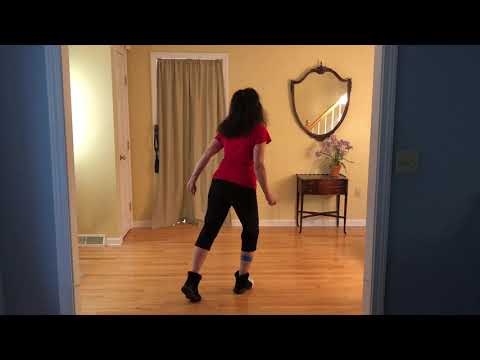 Two Step - L2/3 Line Dance Lesson & Dance Along - Music @ 4:52