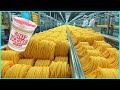 How Instant Noodles Are Made In Factories Inside The Production Line