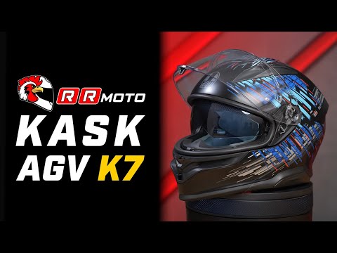 AGV K7 _ kompozytowa skorupa, blenda oraz Pinlock w zestawie _ sportowo_turystyczny kask motocyklowy