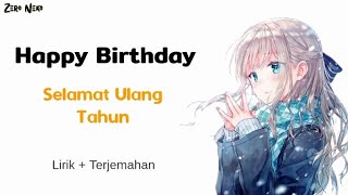 Download lagu Happy Birthday - Selamat Ulang Tahun | Lagu Jepang Cinta Yang Tak Terbalas // Lirik Dan Terjemahan mp3