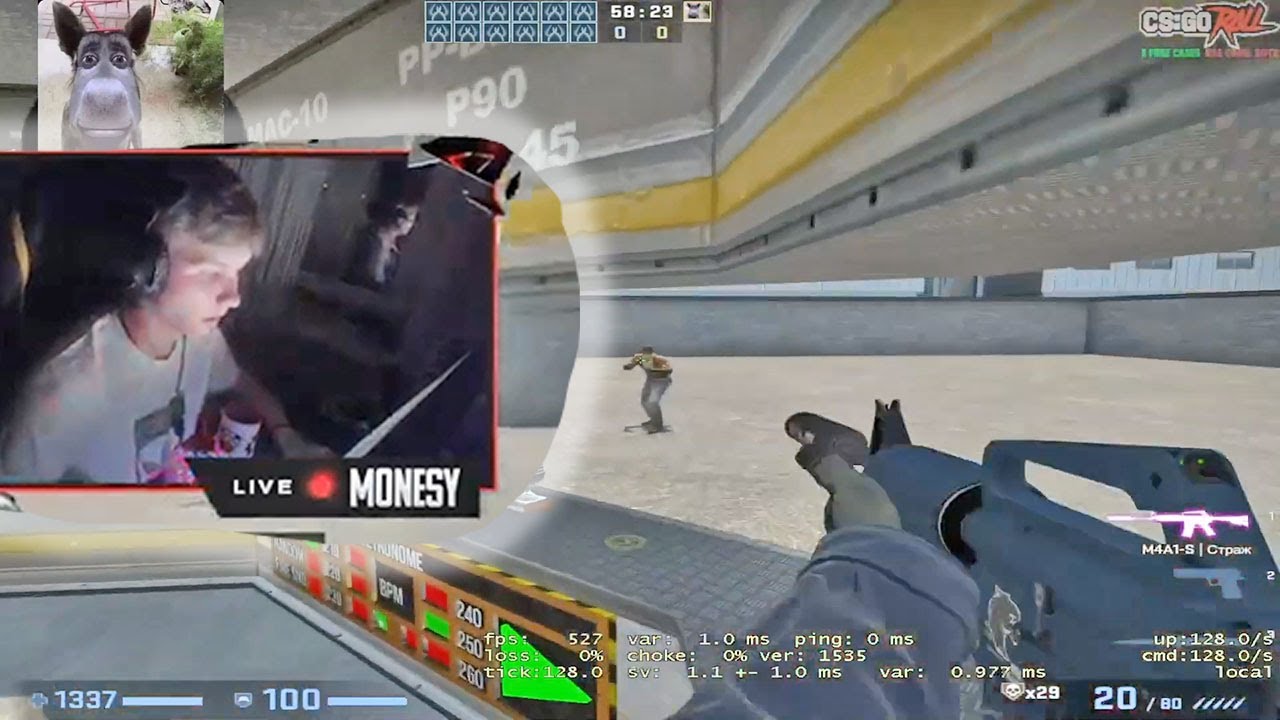 MONESY CRAZY AIM TRAINING (CS:GO)