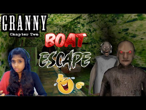 Granny chapter 2 Boat Escape 😨🤧||கிழவி Singing Song 😂😂|| Jeni Gaming