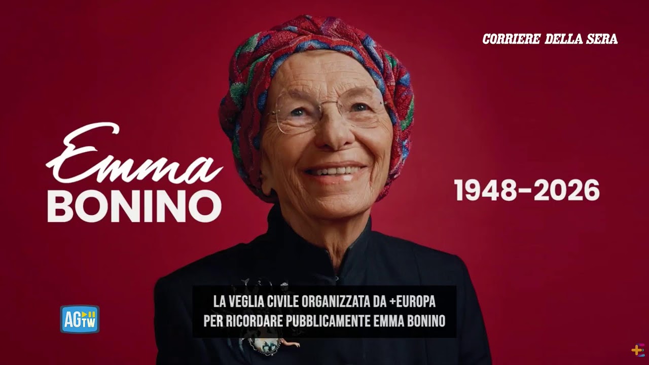 La veglia civile organizzata da +Europa per ricordare pubblicamente Emma Bonino