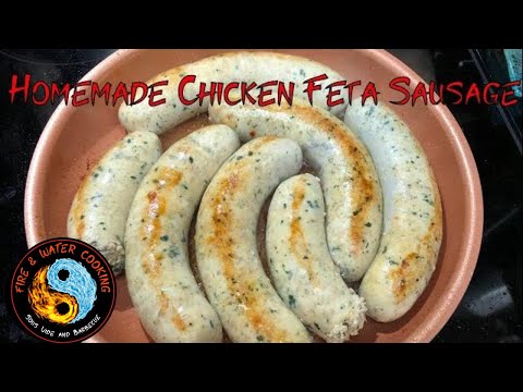 Homemade Chicken Feta Spinach Sausage - How to Make it...