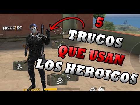 ¡5 TRUCOS SECRETOS QUE USAN LOS HEROICOS! | COMO SER PRO EN FREE FIRE | ZenSoto