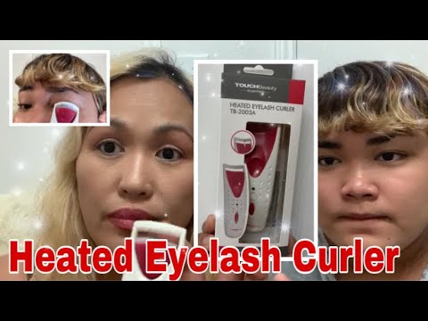HEATED EYELASH CURLER WITH SILICONE PAD | DOES IT WORK?! LIKE IT OR HATE IT? UNBOXING AND REVIEW