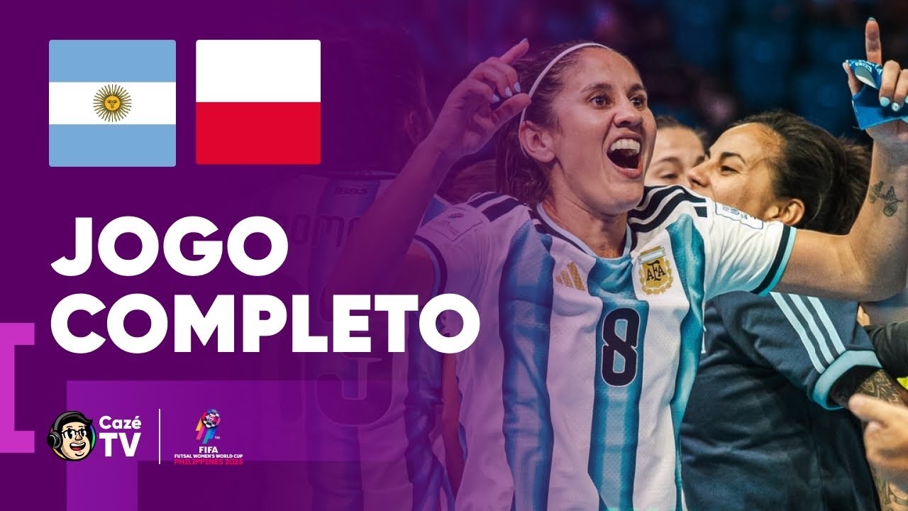 JOGO COMPLETO: ARGENTINA X POLÔNIA | COPA DO MUNDO FEMININA DE FUTSAL FIFA 2025 | 2ª RODADA