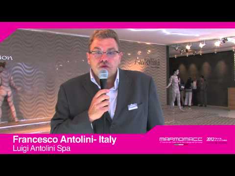 Marmomacc 2012: Francesco Antolini interview (Luigi Antolini Spa, Italy)