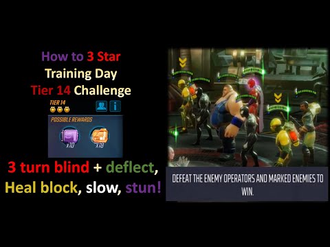Training Day Tier 14 Challenge - Marvel Strike Force
