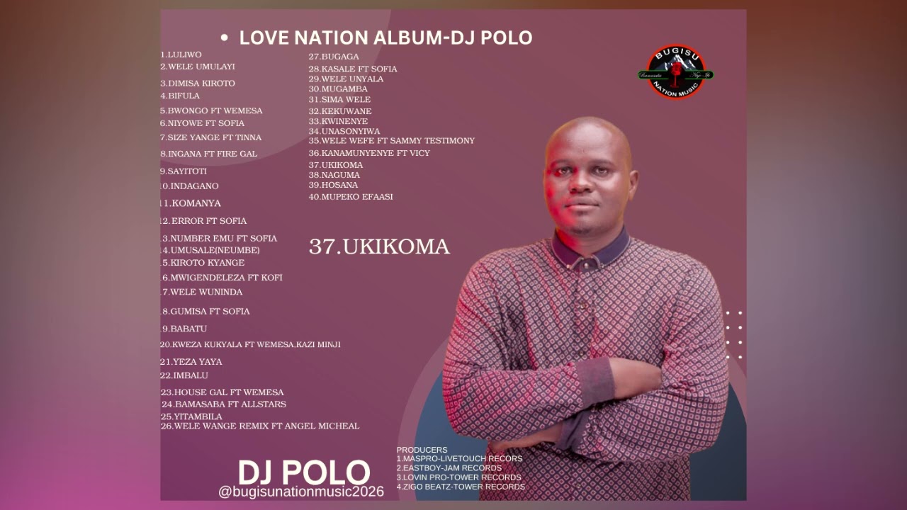 UKIKOMA BY DJ POLO (Official Audio) Latest Lumasaba Music 2026