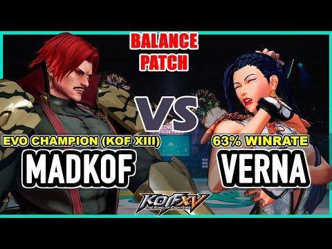 KOF XV 🔥 Madkof (Rugal/Najd/Goenitz) vs Verna (Luong/Najd/Isla)