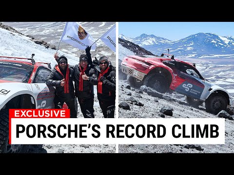Porsche 911 Climbed The World's HIGHEST Volcano..