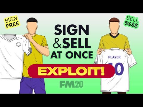 Biggest FM20 Exploit? How to SIGN Players & SELL them immediately!