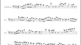 Trombone Transcription ALWAYS by Carl Fontana (The Great Fontana) Key of Ab