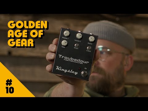 Kingsley Troubadour - Preamp Pedal - Mint/ As New Condition imagen 6
