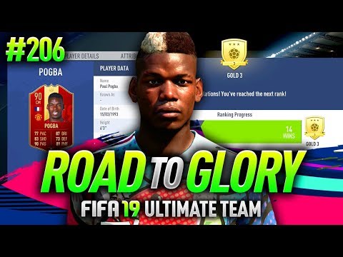 FIFA 19 ROAD TO GLORY #206 - RED POGBA’S BEST POSITION?!