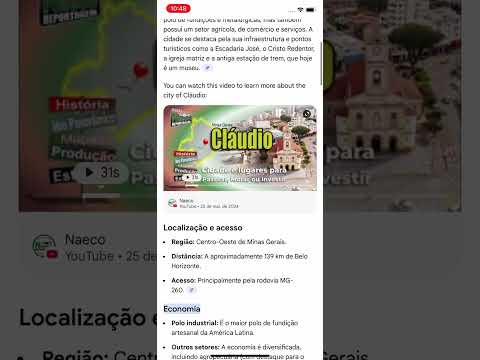 cidade de Cláudio Minas Gerais Brasil