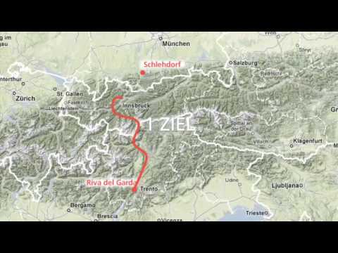 Höhen und Tiefschnee: Skitransalp-Trailer,  die Skitour XXL!