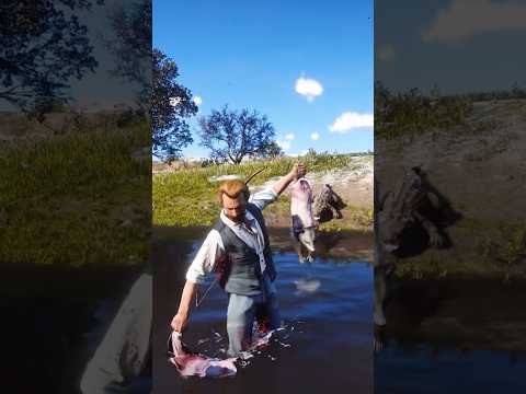 Wild Simulate extreme hunting & survival skills vol348 rdr2 #shorts #short
