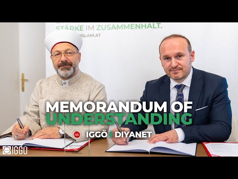 IGGÖ x Diyanet - Memorandum of Understanding | 03.05.2025