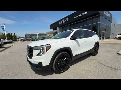 2024 GMC Terrain in White for sale at Clarington Kia in Bowmanville, ON