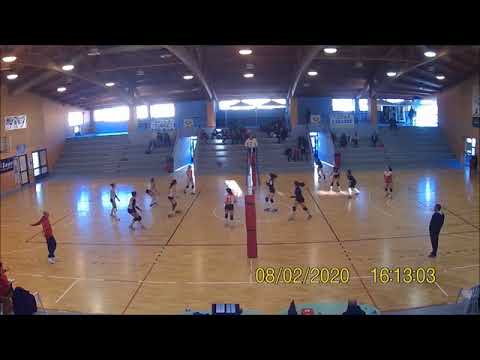 SERIE D FEMMINILE VOLLEY ANGUILLARA A.S.D VS ASD LUPI DI MARTE 08/02/2020