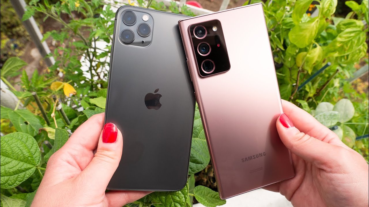 iPhone 11 Pro Max vs. Galaxy Note 20 Ultra camera comparison