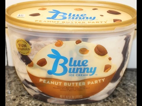 Blue Bunny Ice Cream: Peanut Butter Party Review