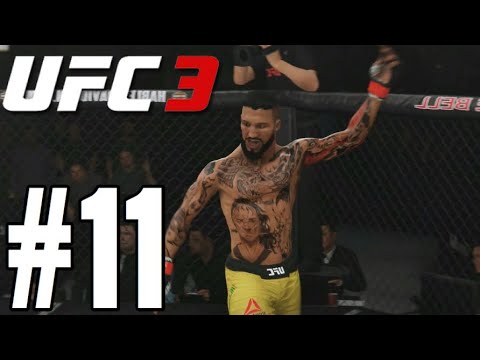 UFC 3 Lightweight Career Mode Walkthrough Part 11 - WHAT A FIGHT!