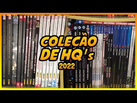 MINHA COLEÇÃO QUADRINHOS 2022