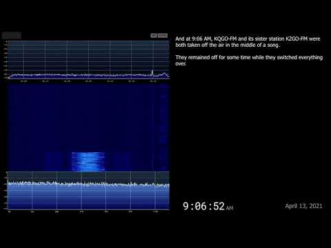 "GO 96.3" KQGO-FM's final hour of broadcasting [RADIO]