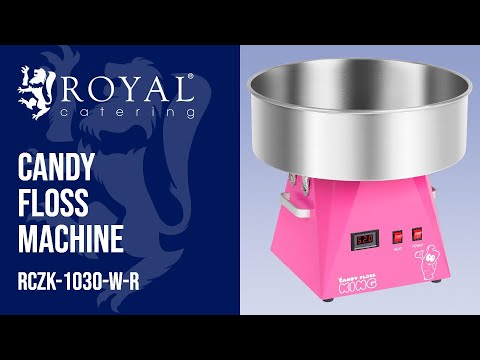 video - Candy Floss Machine - 52 cm - pink