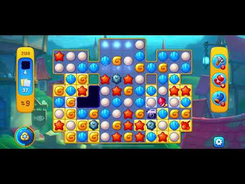 Fishdom level 2186 | ОЧЕНЬ СЛОЖНЫЙ УРОВЕНЬ