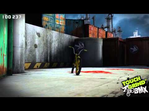 how to get easy gold medal in the game touchgrind bmx ( the docks ) - Touchgrind BMX
