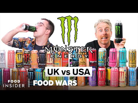 US vs UK Monster Energy | Food Wars | Food Insider