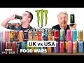 US vs UK Monster Energy   Food Wars Food Insider