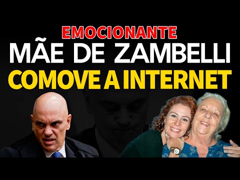 Carla Zambelli's mother makes a strong statement and moves the entire internet