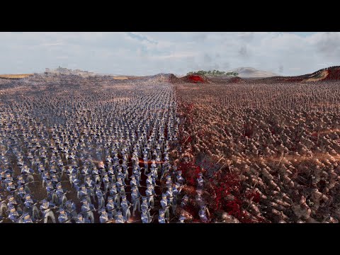 3 Million Orcs vs 6 Range Armies Ultimate Epic Battle Simulator 2