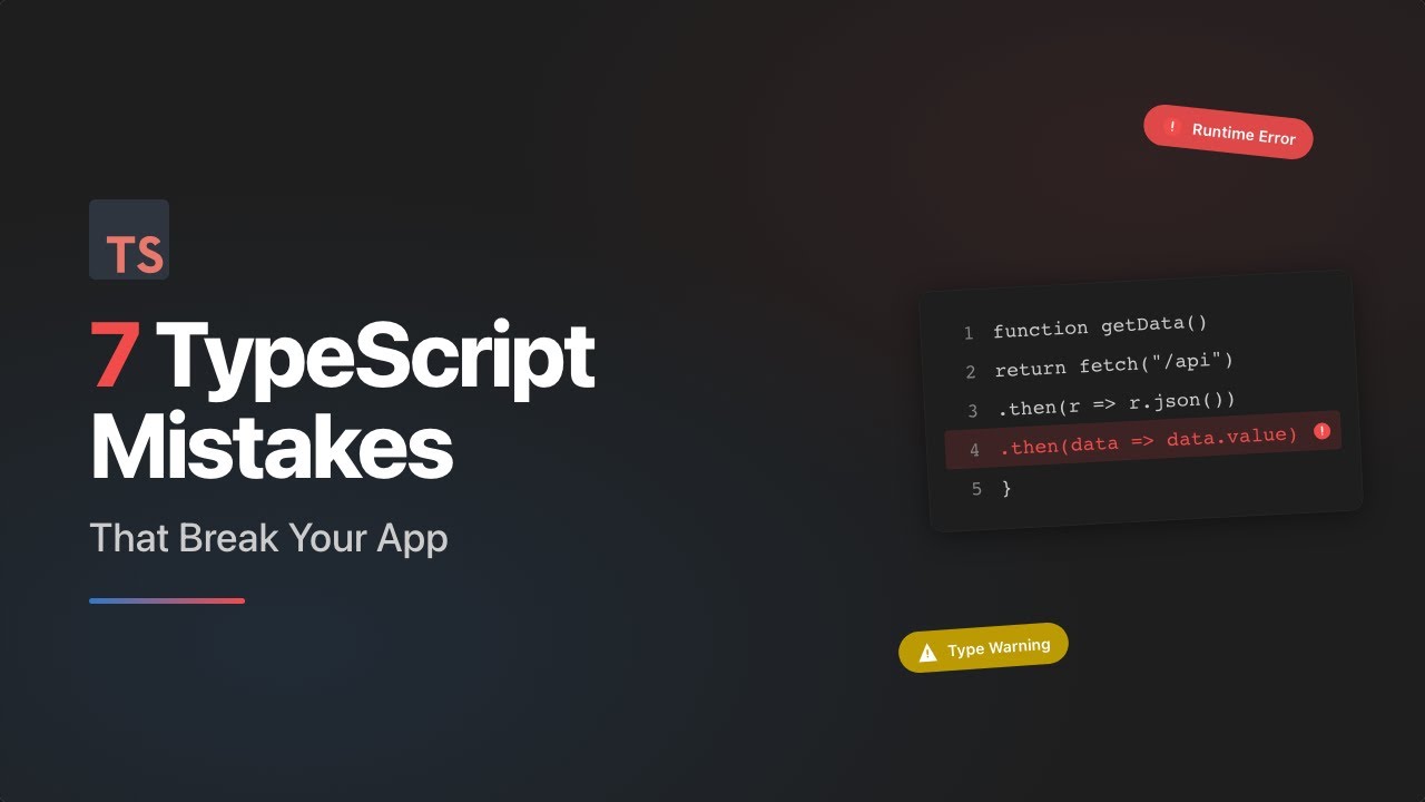 You're Using TypeScript Wrong (7 Patterns to Avoid)