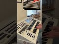Porqué Te Vas 2 Live An Der WERSI Scala Wersi Music Classicsong Coversong Organmusic