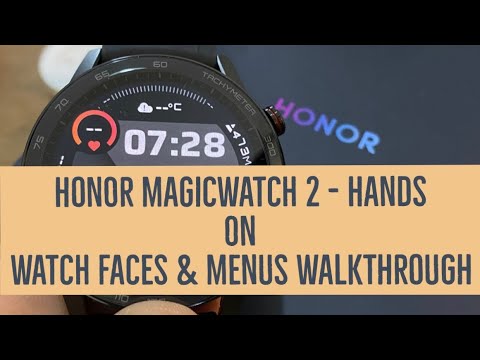 Honor MagicWatch 2 - Hands On + UI & Watch Faces