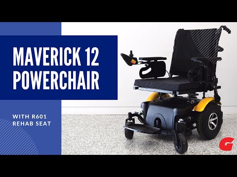 GMobility: Merits Maverick 12 with R601 Rehab Seat Power Wheelchair