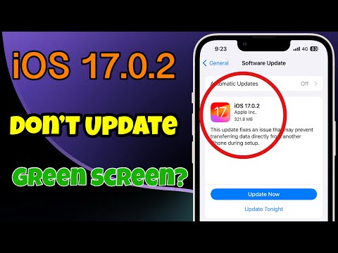iOS 17.0.2 Update Released Don’t Update ?Green Screen issue|| iphone 15?
