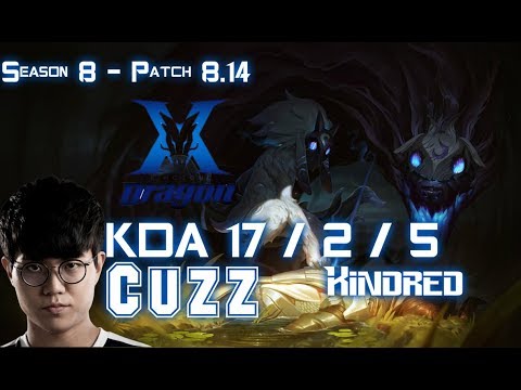 KZ Cuzz KiNDRED vs EVELYNN Jungle - Patch 8.14 KR Ranked