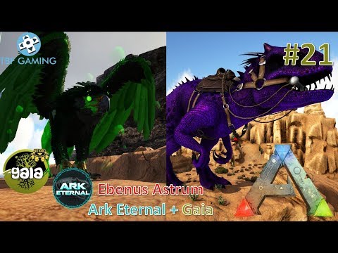 Poison Griffin and Infernal Indominus Rex E21 Ebenus Astrum Gaia Eternal - Ark Survival Evolved
