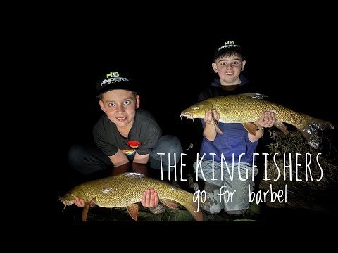 The Kingfishers go barbel fishing on the River Wye